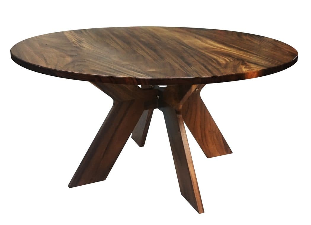 Mesa de comedor en madera sólida Uno-F