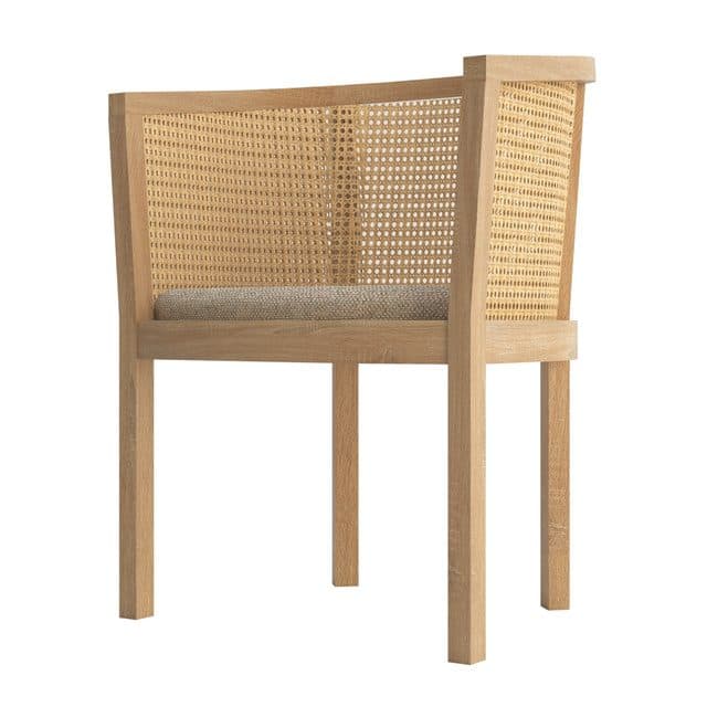 Silla con tapicería fina hecha en México